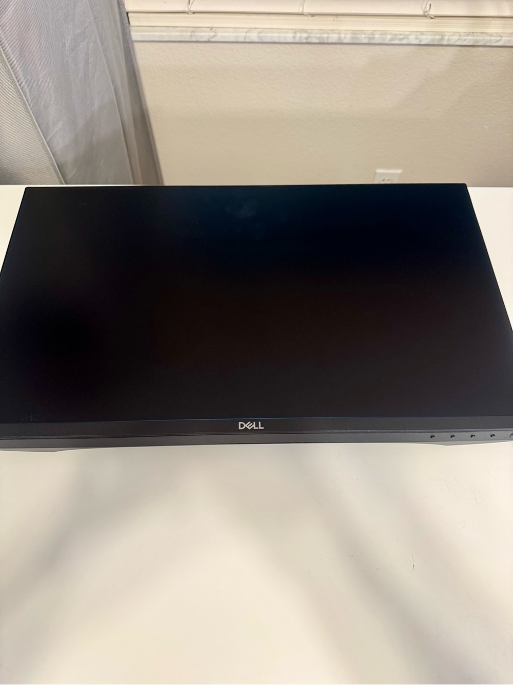 Dell Black Computer Monitor - Sleek Black Display 20 1/2x12 inches